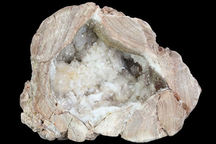 Crystal Filled Dugway Geode (Polished Half) #126447
